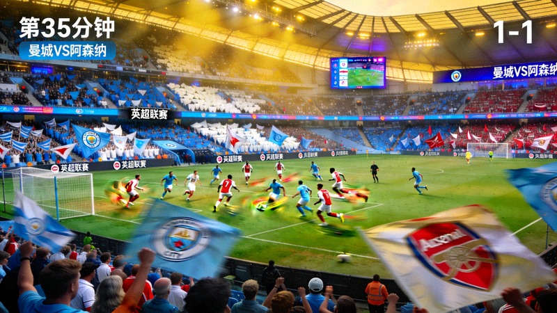 英超曼城对阵阿森纳足球比赛现场直播